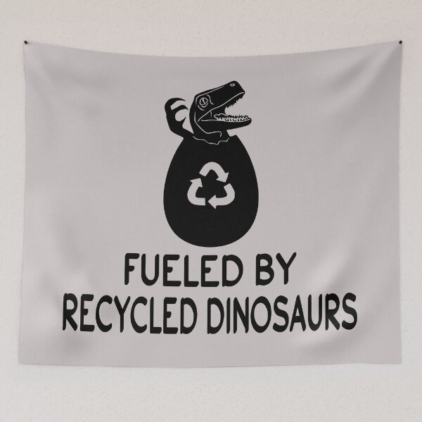 Item preview, Fueled by Recycled Dinosaurs - Dinosaur Egg designed and sold by birdo-art.