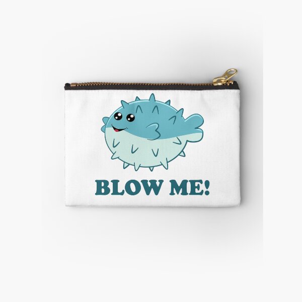 Item preview, Funny Kawaii puffer fish blow me designed and sold by Dan66.