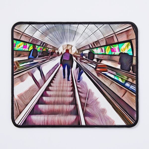 Item preview, Elizabeth Line Escalator - opening day designed and sold by jonfun1.