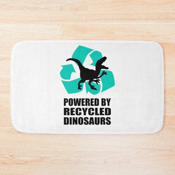 Item preview, Powered by Recycled Dinosaurs - Raptor designed and sold by birdo-art.