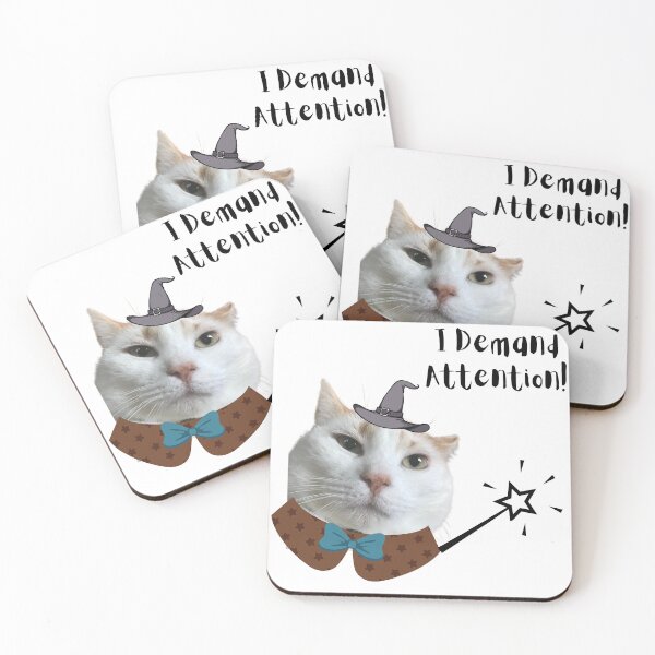 Item preview, Grouchy Wizard Cat designed and sold by Sophia-Adams.