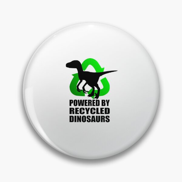 Item preview, Powered by Recycled Dinosaurs - Velociraptor designed and sold by birdo-art.