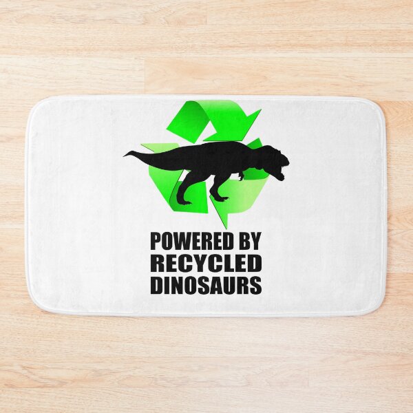 Item preview, Powered by Recycled Dinosaurs - T-Rex designed and sold by birdo-art.