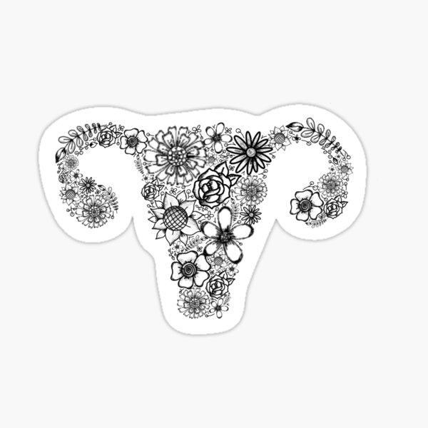 Floral Uterus Sticker For Sale By Alexnn 20 Redbubble 6277