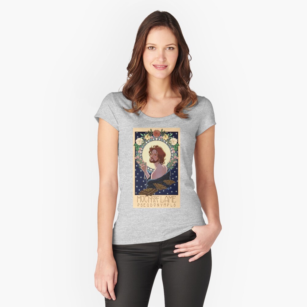 Item preview, Fitted Scoop T-Shirt designed and sold by PharLapcartoon.