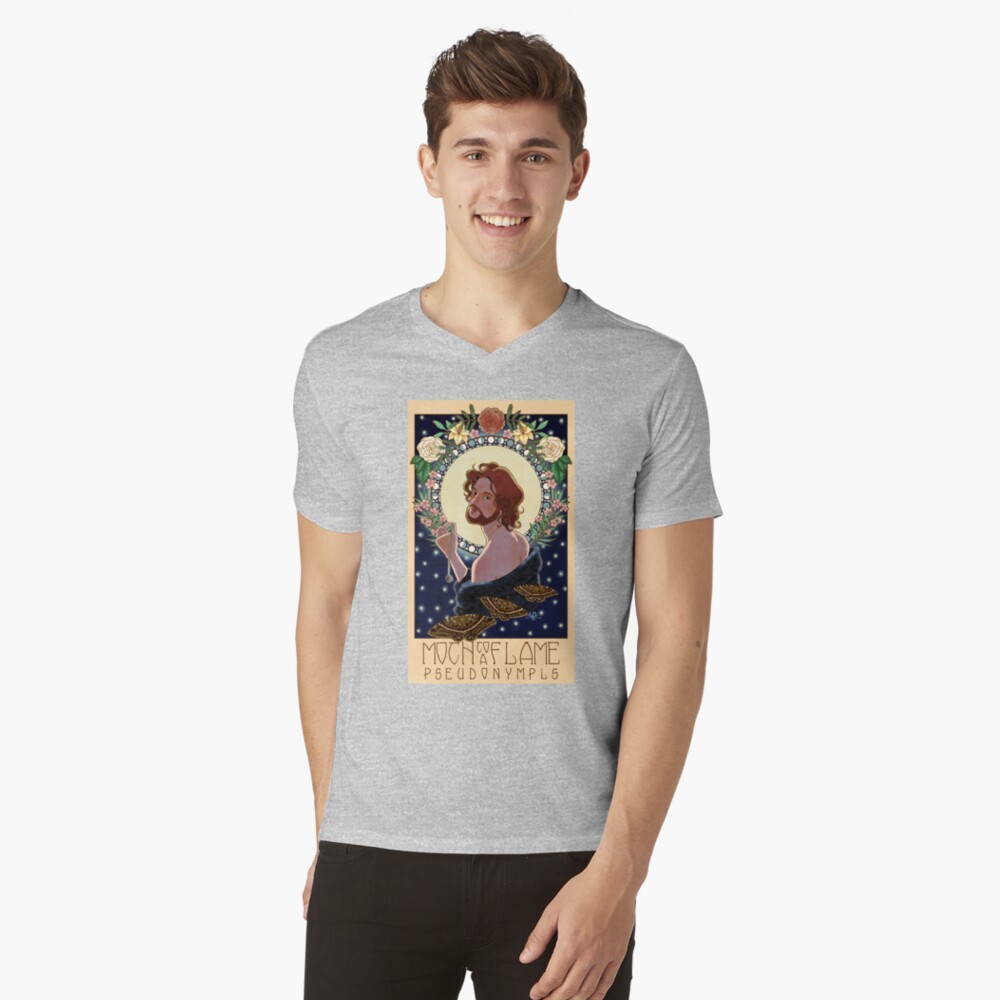 Item preview, V-Neck T-Shirt designed and sold by PharLapcartoon.