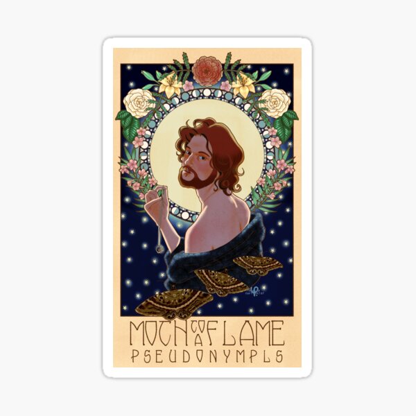 Moth To A Flame - INSIDE Anniversary Edition Sticker