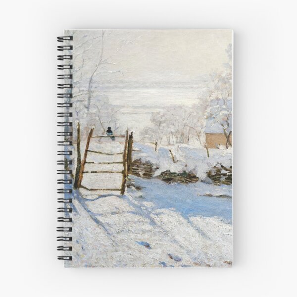 Item preview, Claude Monet's "La Pie" - The Magpie | Magpie Winter Bird |Claude Monet The Magpie designed and sold by TeeARTHY.