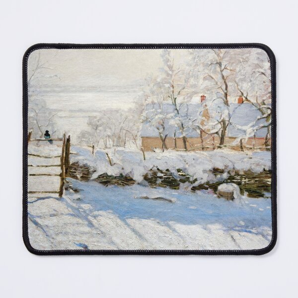 Artikelvorschau, Claude Monets „La Pie“ – Die Elster | Elster Wintervogel |Claude Monet Die Elster entworfen und verkauft von TeeARTHY.