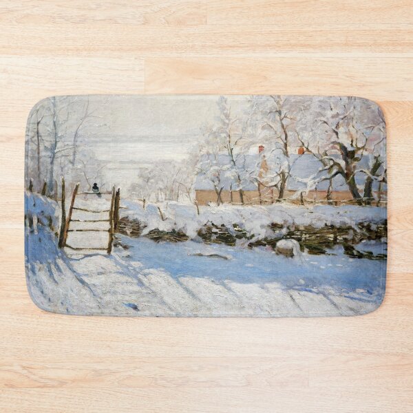 Item preview, Claude Monet's "La Pie" - The Magpie | Magpie Winter Bird |Claude Monet The Magpie designed and sold by TeeARTHY.