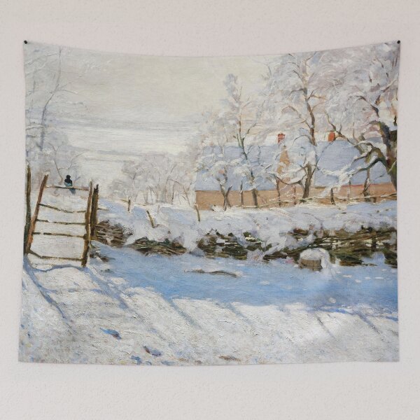 Item preview, Claude Monet's "La Pie" - The Magpie | Magpie Winter Bird |Claude Monet The Magpie designed and sold by TeeARTHY.