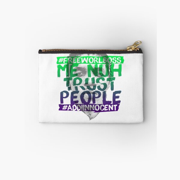 Item preview, NUH TRUST PEOPLE #FREEWORLBOSS (GREEN-PURP) designed and sold by hznbrg.
