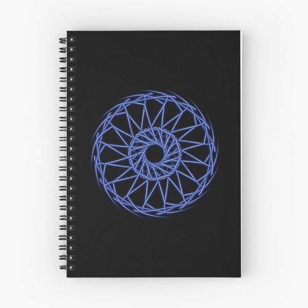 Item preview, Blue wheel, mandala, abstract art designed and sold by Meo Design.
