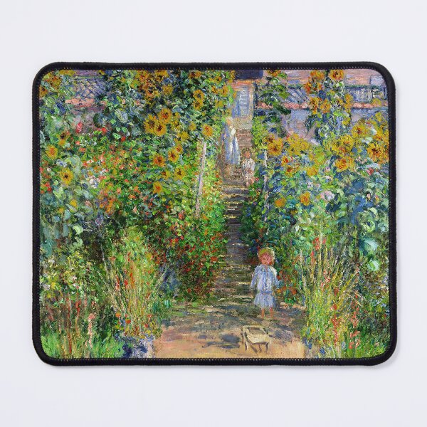 Item preview, Claude Monet - Monet's ,Sunflowers Garden In Monet's Garden At Giverny by Claude Monet designed and sold by TeeARTHY.