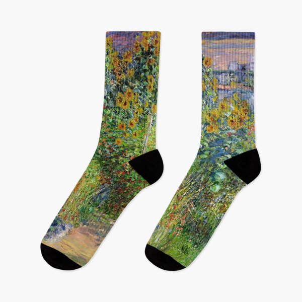 Item preview, Claude Monet - Monet's ,Sunflowers Garden In Monet's Garden At Giverny by Claude Monet designed and sold by TeeARTHY.