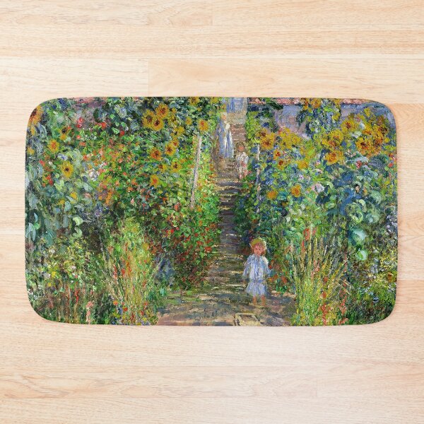 Item preview, Claude Monet - Monet's ,Sunflowers Garden In Monet's Garden At Giverny by Claude Monet designed and sold by TeeARTHY.