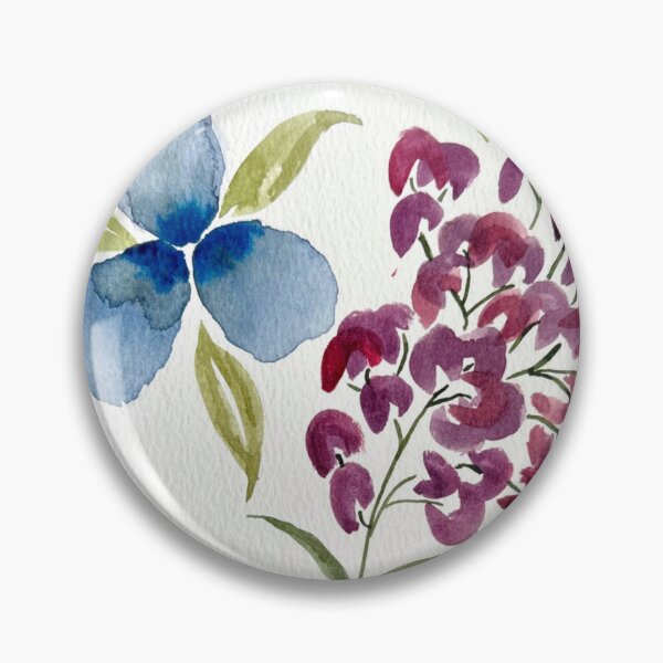 Item preview, Blurple Floral designed and sold by CreativelyChey.