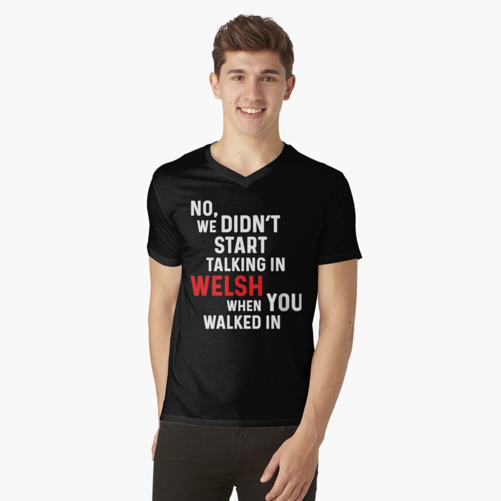 Item preview, V-Neck T-Shirt designed and sold by indywales.