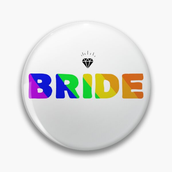 Item preview, lgbtq wedding rainbow bride  designed and sold by Tropoid.