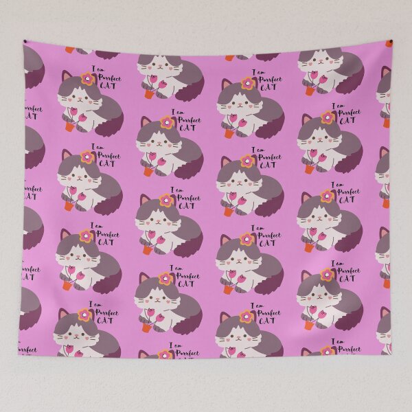 Item preview, Sweet cat for sweatshirt and t-shirt to wear to high school. I am a perfect cat. designed and sold by EMIPRINCESS.