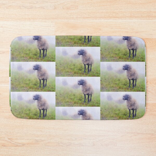 Item preview, Sheep watercolor designed and sold by Lexpixelart.