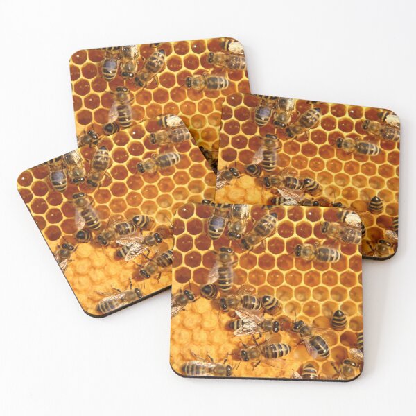 Item preview, Honey Bees Close-Up designed and sold by E6Designs.