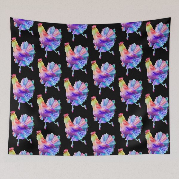 Item preview, Rainbow Hen  designed and sold by Deborah Camp.