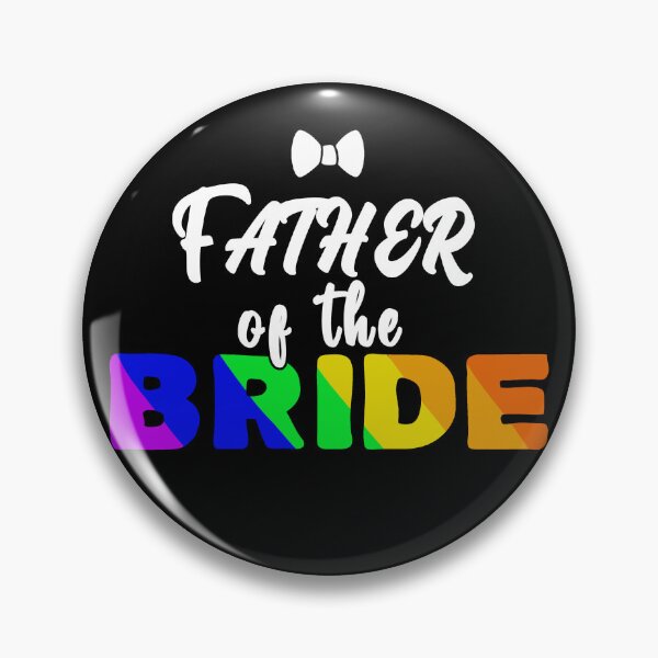 Item preview, lgbtq wedding rainbow father of the bride designed and sold by Tropoid.