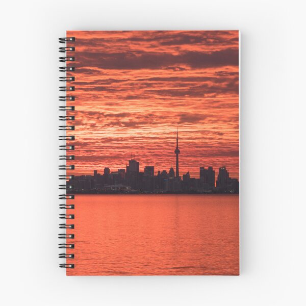 Item preview, Spectacular Skies - Toronto Skyline Minutes Before Sunrise designed and sold by Georgia Mizuleva.