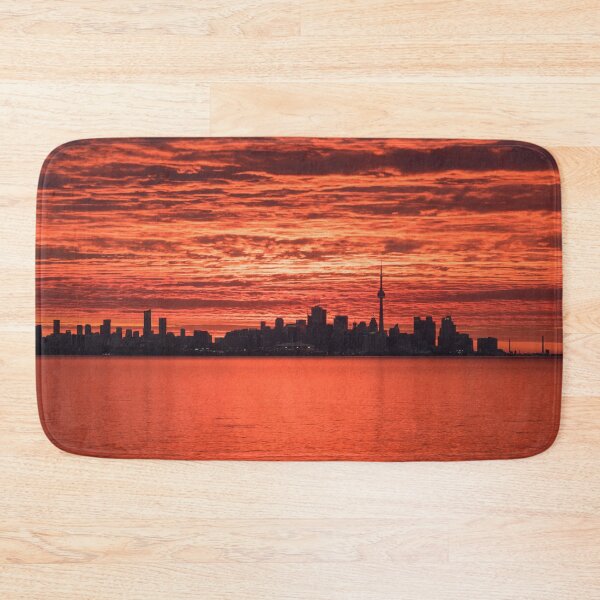 Item preview, Spectacular Skies - Toronto Skyline Minutes Before Sunrise designed and sold by Georgia Mizuleva.