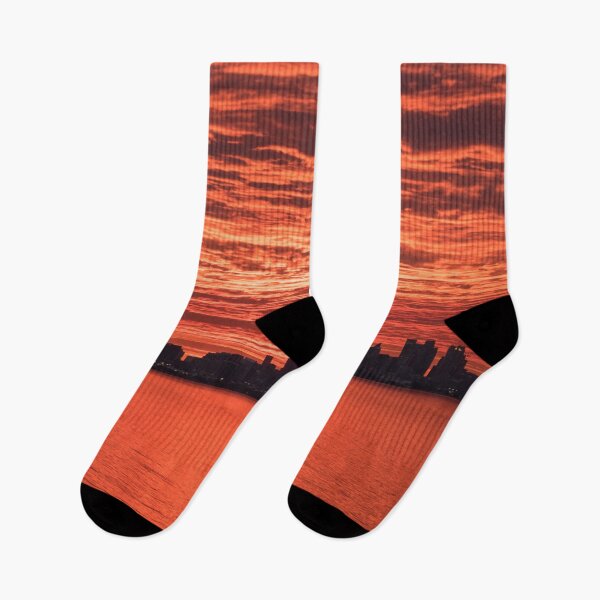 Item preview, Spectacular Skies - Toronto Skyline Minutes Before Sunrise designed and sold by Georgia Mizuleva.