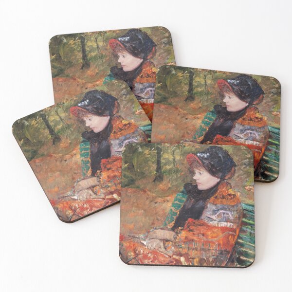 Item preview, AUTUNM PORTRAIT OF LYDIAT CASSATT BY MARY CASSATT designed and sold by GamaArtDesign.