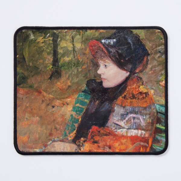 Item preview, AUTUNM PORTRAIT OF LYDIAT CASSATT BY MARY CASSATT designed and sold by GamaArtDesign.