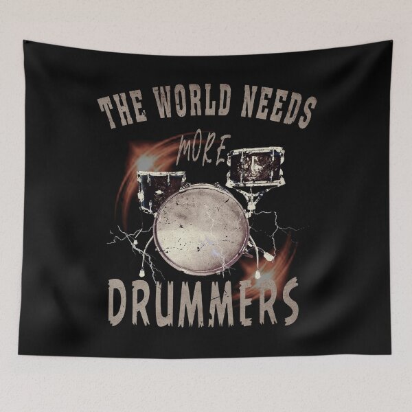 Item preview, The world needs more drummers  designed and sold by Amirebdesign.