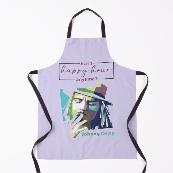 Item preview, Isn't happy hour anytime, Justice for Johnny Depp designed and sold by Sayed1897.