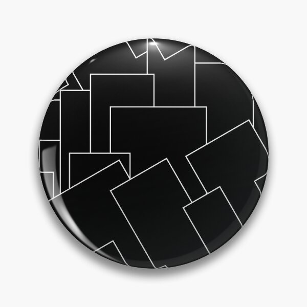 Item preview, White Lines on Black I - Geometric Abstract Art designed and sold by Sheldon Stewart.