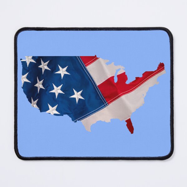 Item preview, Celebrate America with United States Flag and Map - Show Your Love for the USA and US designed and sold by Qitchup.
