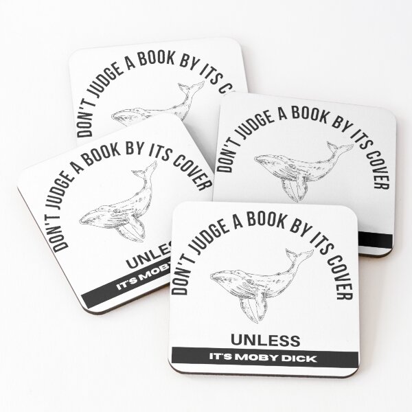Item preview, Don't Judge A Book By Its Cover Unless It's Moby Dick designed and sold by christinaotoole.