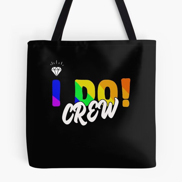 Item preview, lgbtq wedding rainbow i do crew designed and sold by Tropoid.