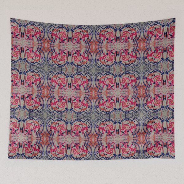 Item preview, Dreamland Signaling Wallpaper Mural designed and sold by will-o-wares.