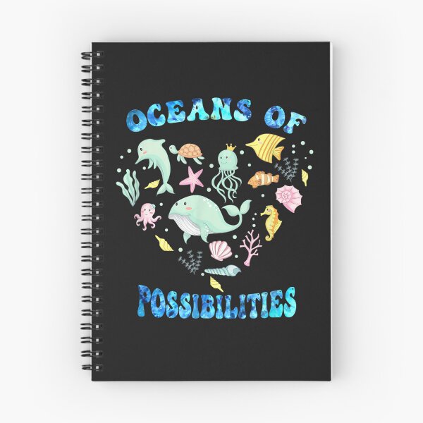Item preview, Oceans Of Possibilities summer reading sea creatures designed and sold by cercleshop.