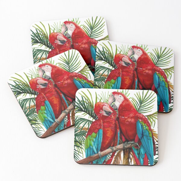 Item preview, Macaws in Love designed and sold by Jessicas-Corner.