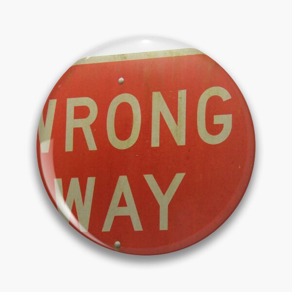 Item preview, Wrong Way designed and sold by Ally Lukehart-Hamil.