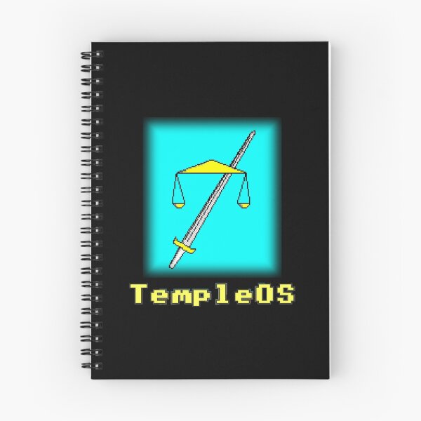 Item preview, TempleOS designed and sold by VibenGraphics.