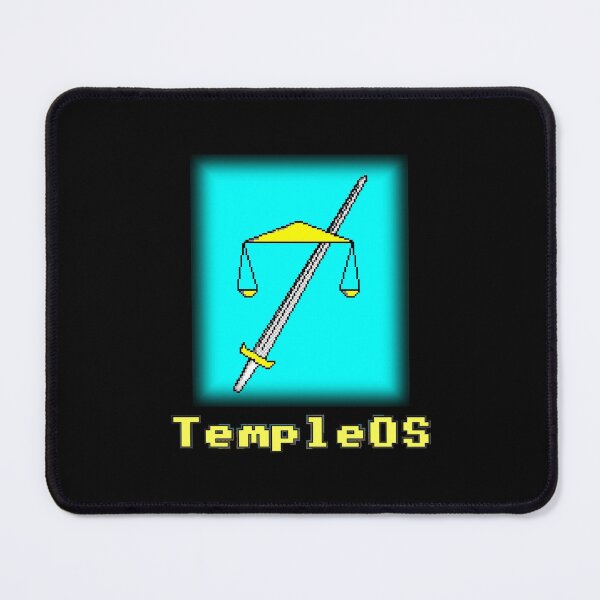 Item preview, TempleOS designed and sold by VibenGraphics.