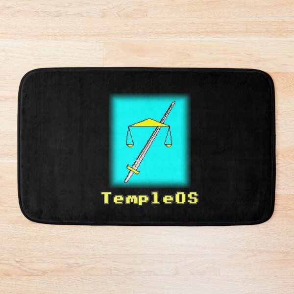 Item preview, TempleOS designed and sold by VibenGraphics.