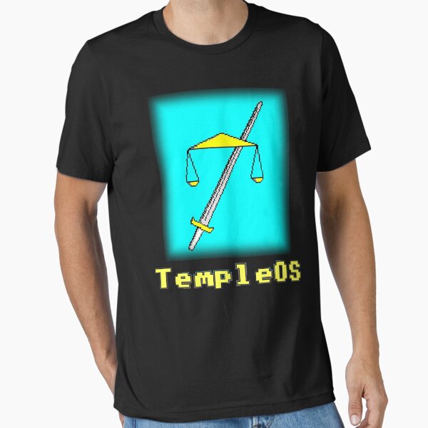 Item preview, TempleOS designed and sold by VibenGraphics.