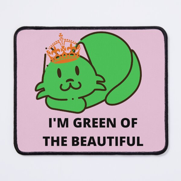 Item preview, I´m green of the beautiful cat designed and sold by EMIPRINCESS.