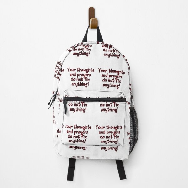 Item preview, Copy of Thoughts and prayers do not fix this black and red colors designed and sold by Zevy-Darling.