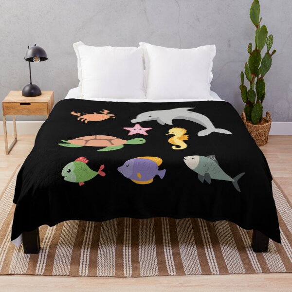 Item preview, Underwater Animals | Dolphin | Turtle | Crab | Seahorse | Fish designed and sold by Ravenvine.